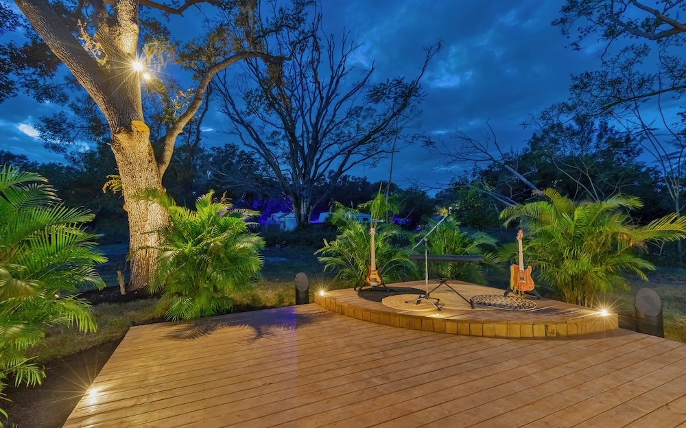 Impactful Outdoor Audio & Lighting Elevate Couple’s Dream Home